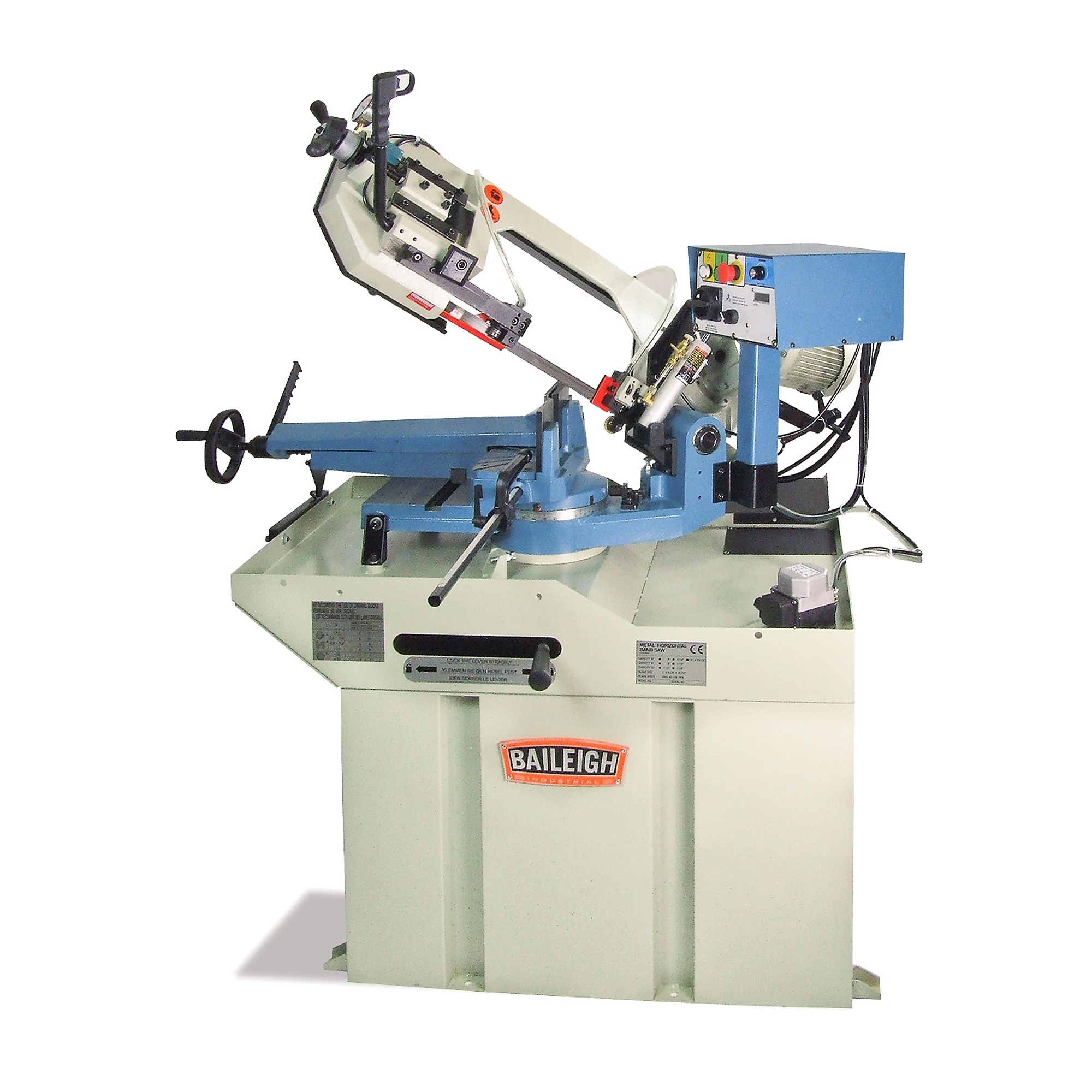 Baileigh Dual Mitering Metal Cutting Band Saw, 1-1/2 HP, Volts 220, Model# BS-260M